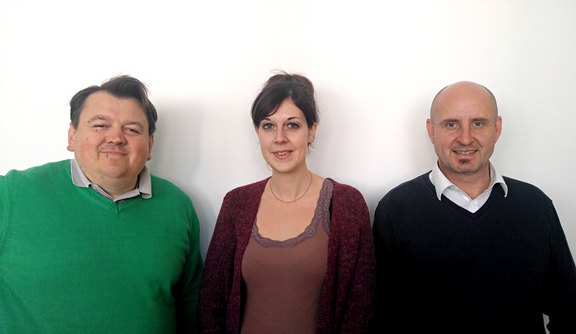 Gerhard Heinrich, Birgit Fennes und Thomas Renner