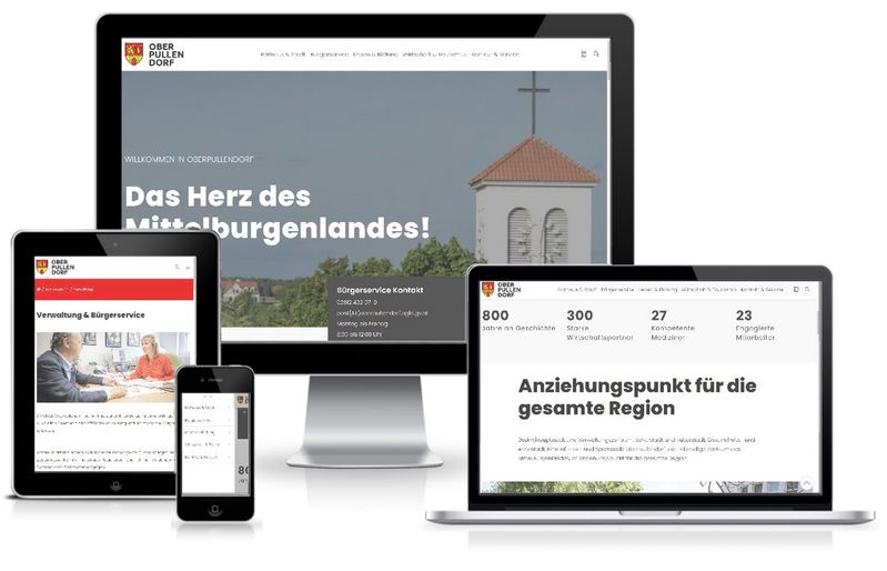 Neue Website für Oberpullendorf