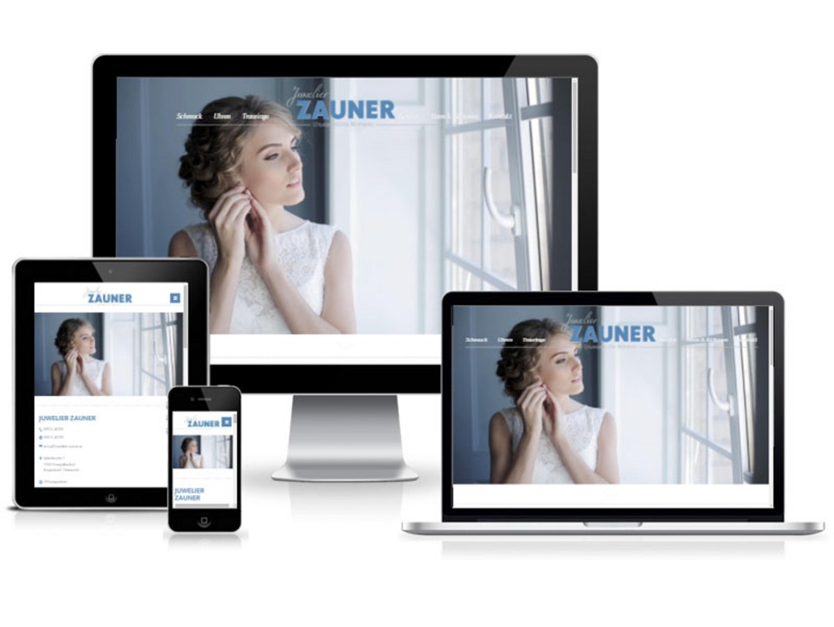 Neuer Webauftritt und Corporate Design - für Juwelier Zauner