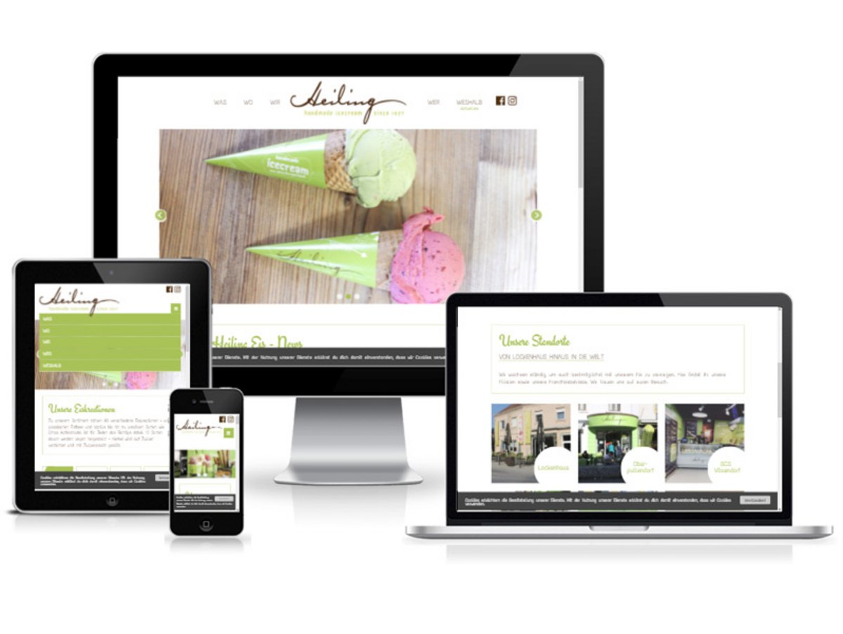 Responsive Relaunch & B2B Portal für den Eismacher Heiling Responsive Relaunch & B2B Portal für den Eismacher Heiling