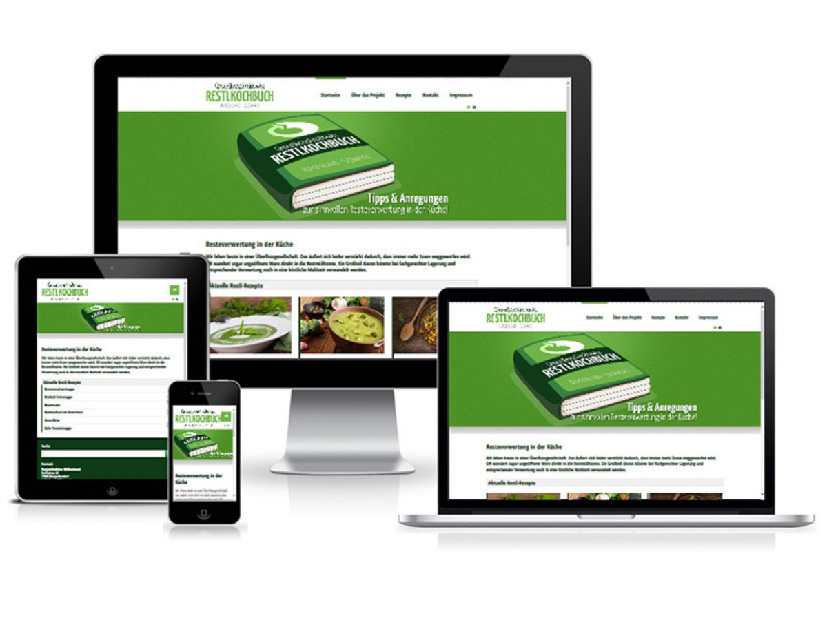 Responsive Webdesign und TYPO3 CMS - Grenzüberschreitendes RESTLKOCHBUCH