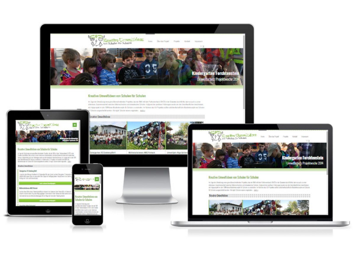 Responsive Webdesign und TYPO3 CMS - Kreative Umweltideen