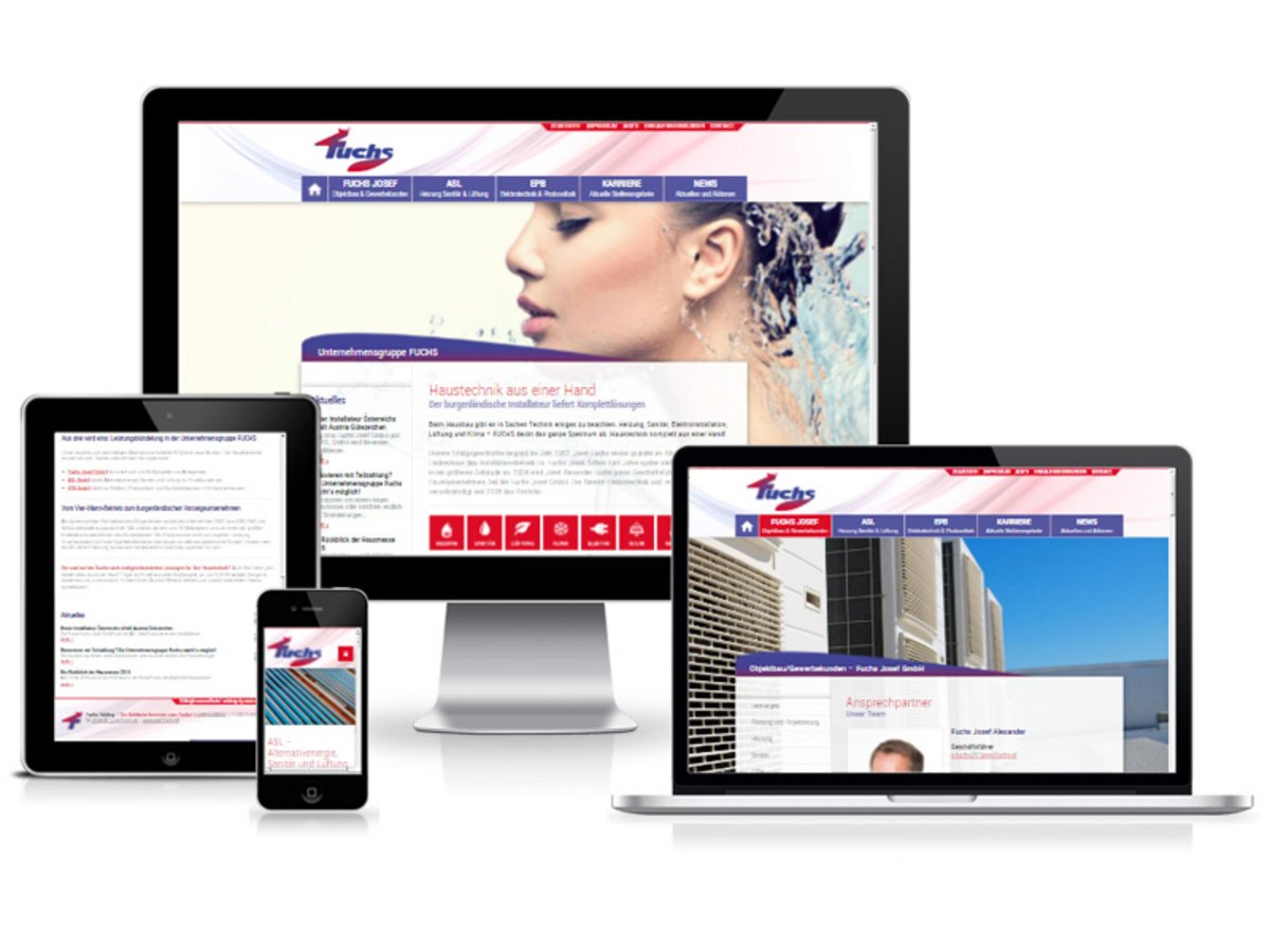 Responsive Relaunch der Unternehmensgruppe Fuchs mit TYPO3 Responsive Relaunch der Unternehmensgruppe Fuchs mit TYPO3