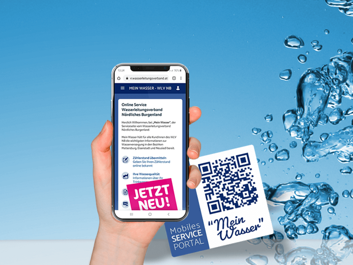 Moderne Web-App für den Wasserleitungsverband Nördliches Burgenland