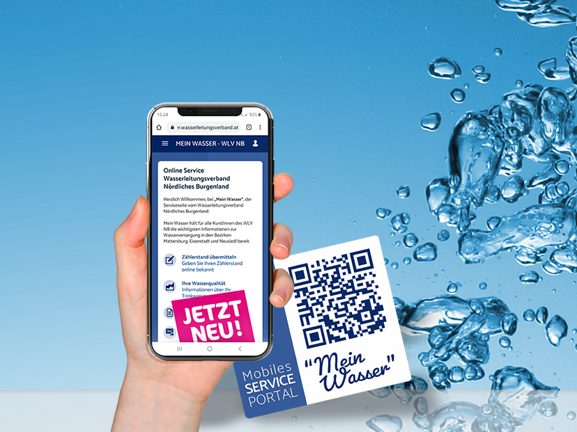 Moderne Web-App für den Wasserleitungsverband Nördliches Burgenland