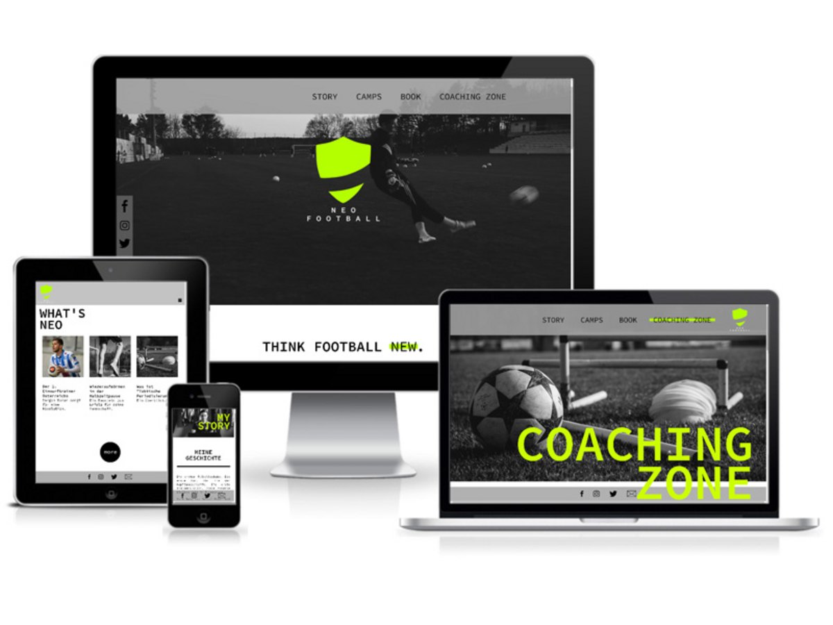 TYPO3 Website für NEO Football